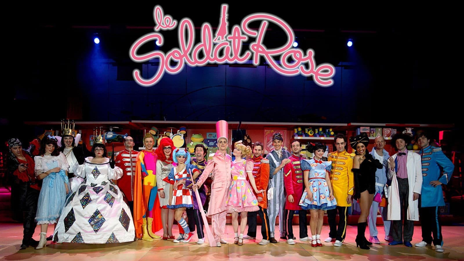 The Pink Soldier Backdrop