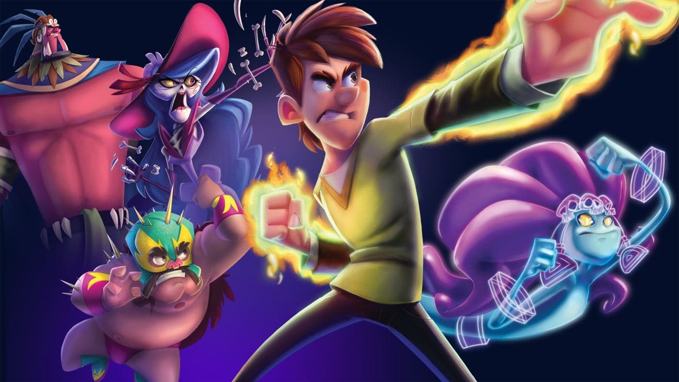 The League of Five Backdrop