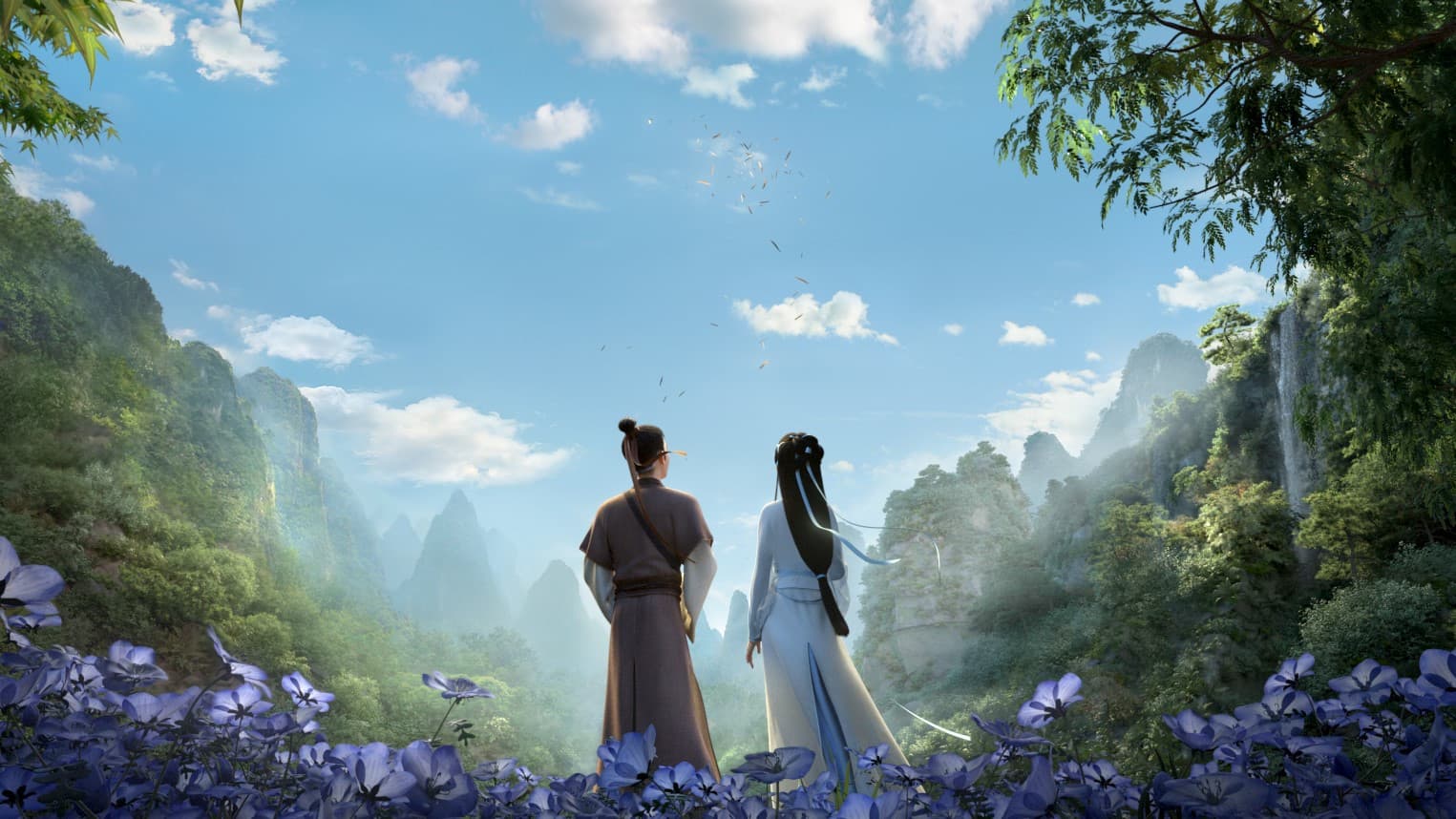 White Snake: Afloat Backdrop