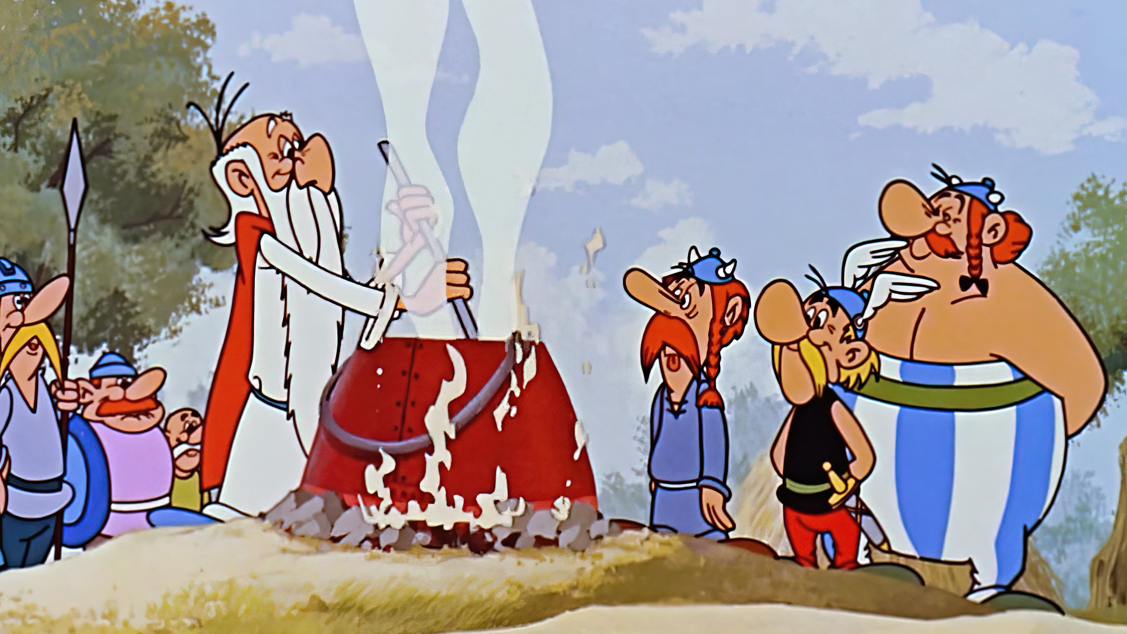 Asterix the Gaul Backdrop