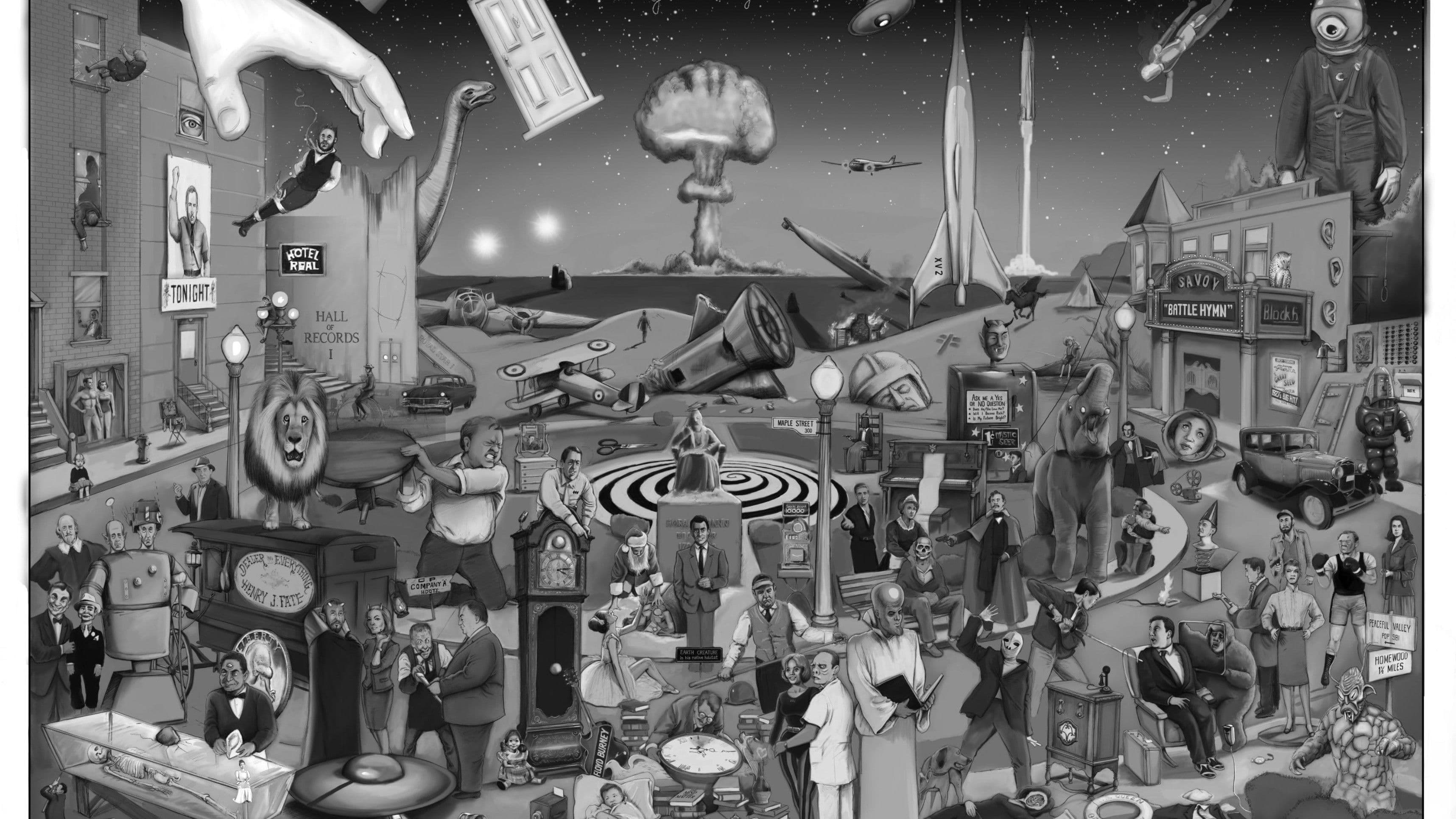 The Twilight Zone: A 60th Anniversary Celebration Backdrop