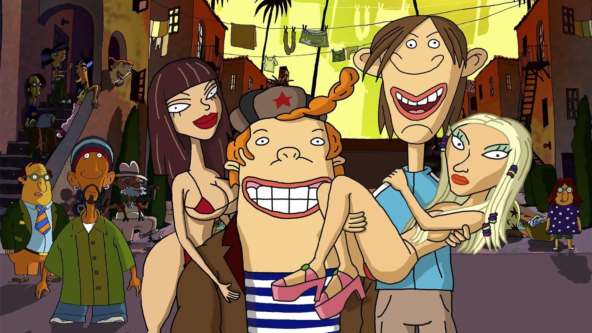 Immigrants (L.A. Dolce Vita) Backdrop