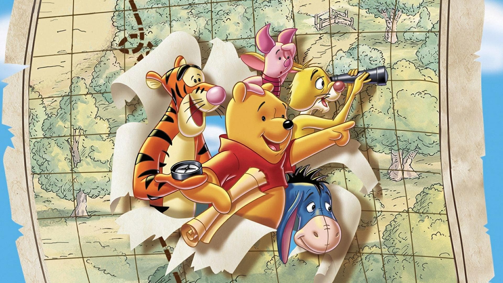 Pooh's Grand Adventure: The Search for Christopher Robin Backdrop