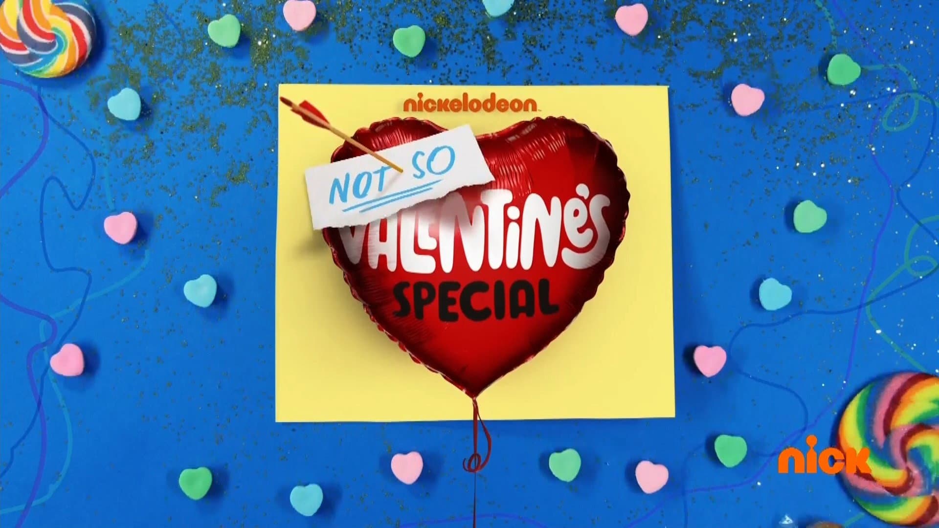 Nickelodeon's Not So Valentine's Special Backdrop