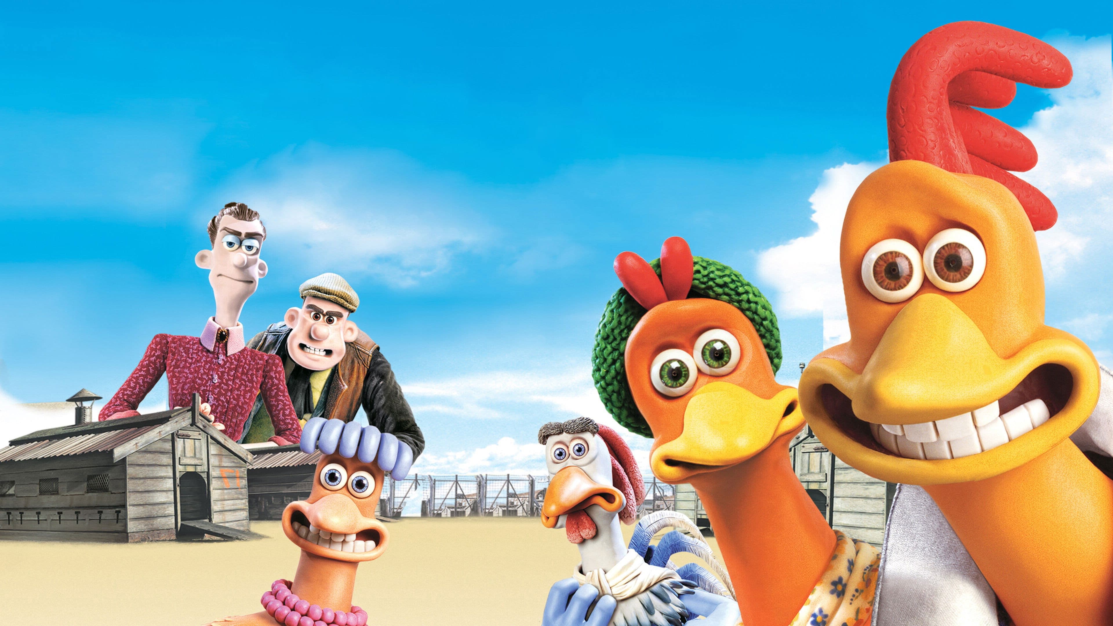 Chicken Run Backdrop
