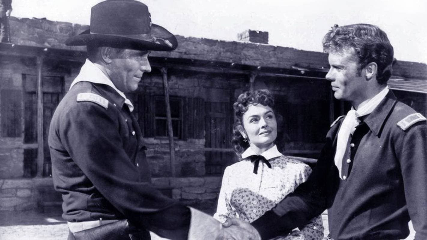 They Rode West Backdrop