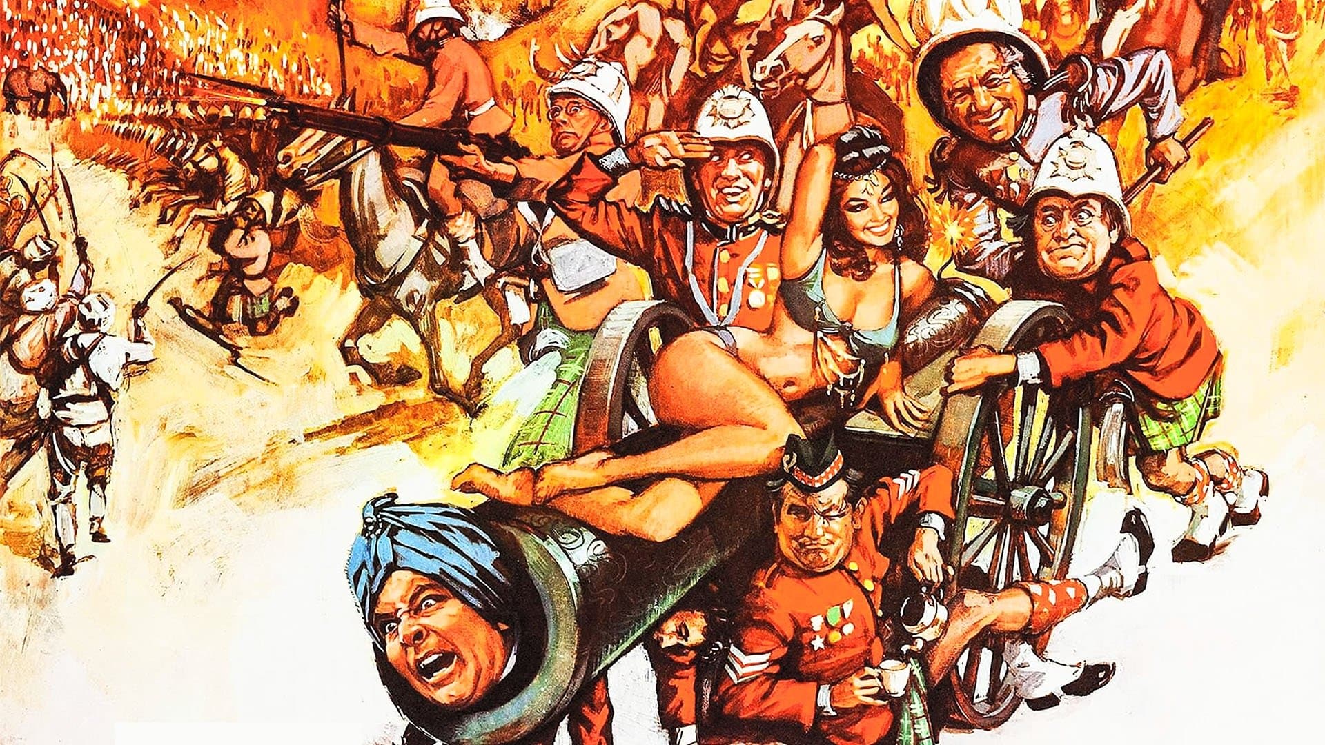 Carry On Up the Khyber Backdrop