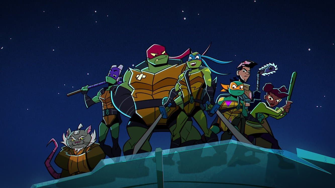 Rise of the Teenage Mutant Ninja Turtles: The Movie Backdrop