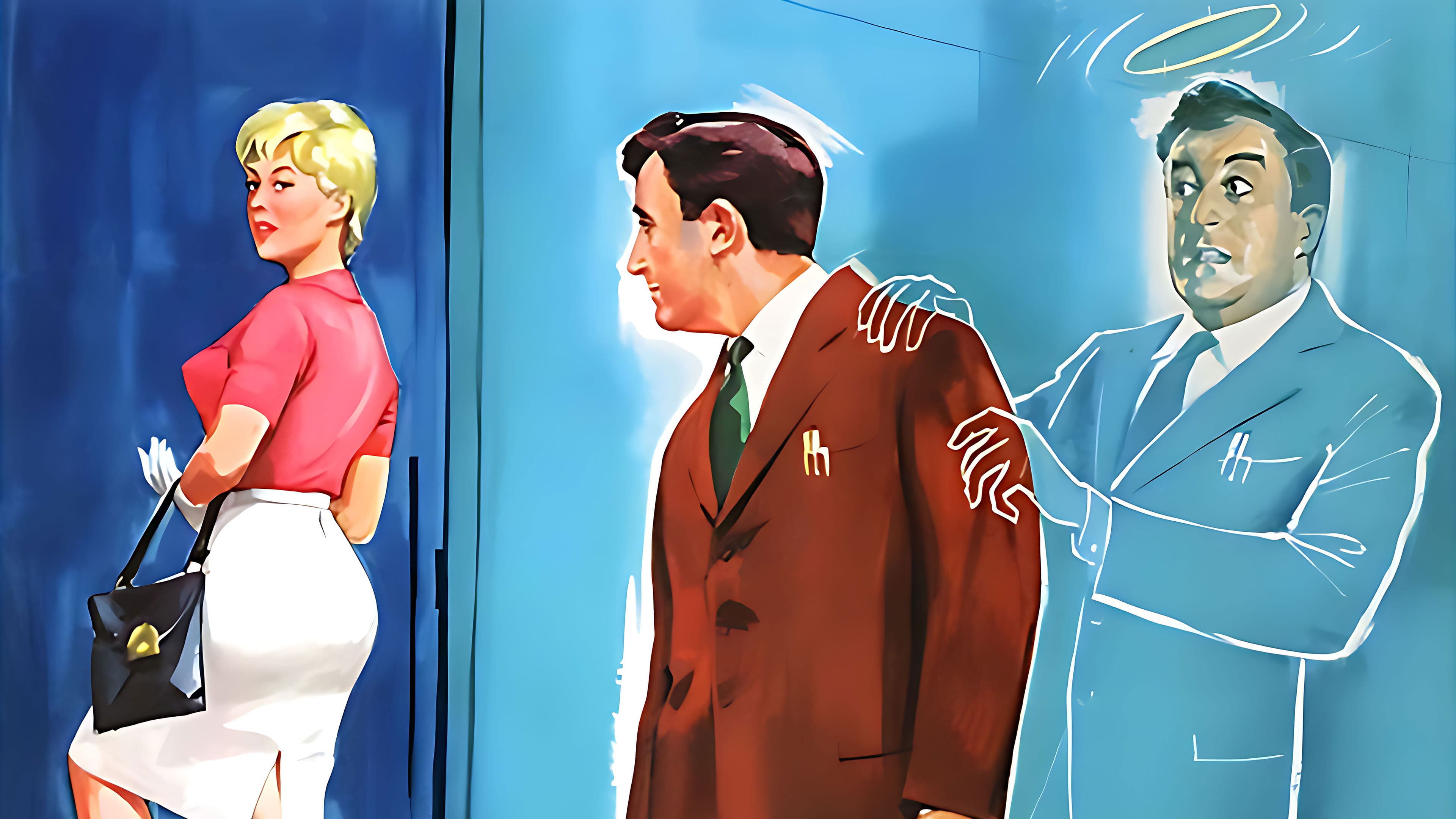 Only Two Can Play Backdrop