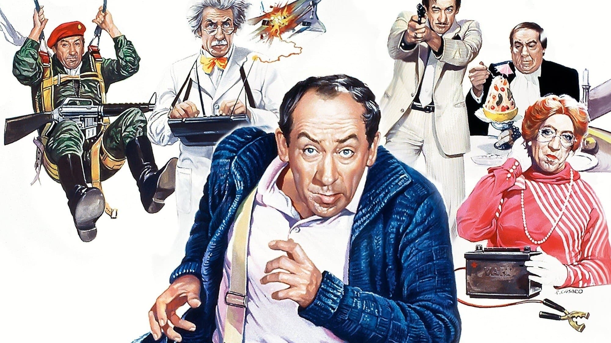 Nonstop Trouble with the Family Backdrop