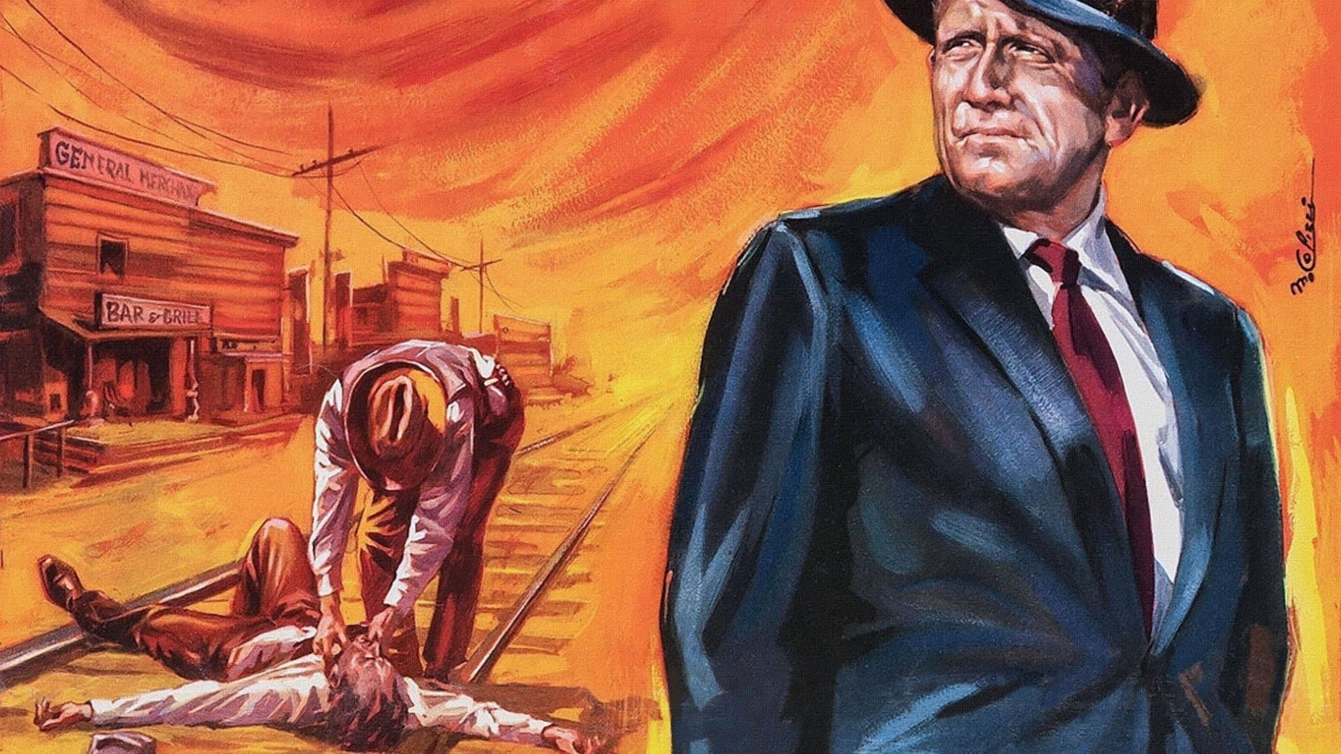 Bad Day at Black Rock Backdrop