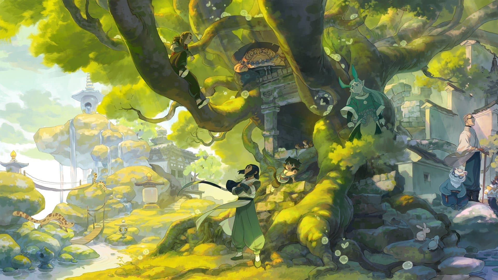 The Legend of Hei Backdrop