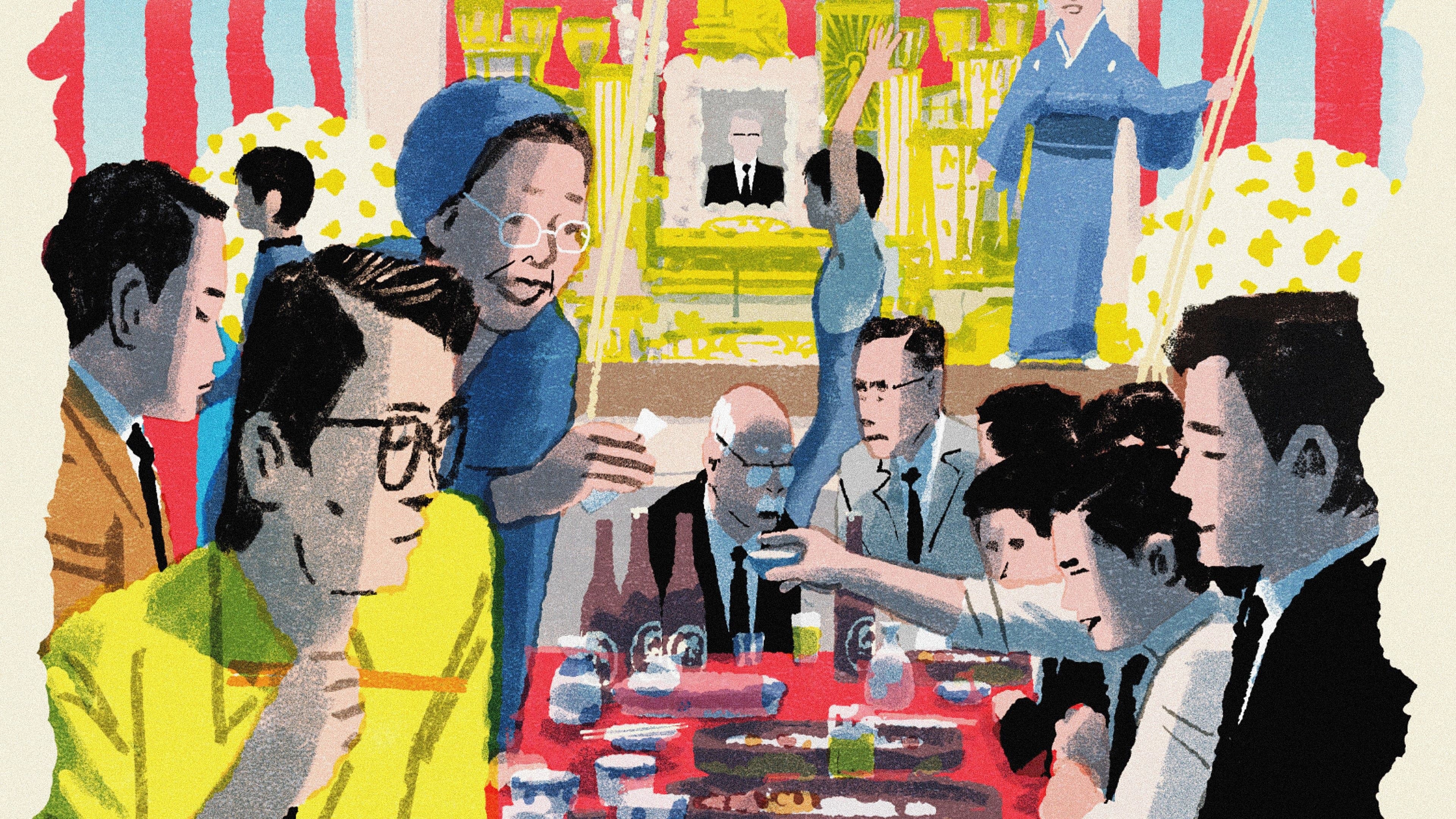 The Funeral Backdrop