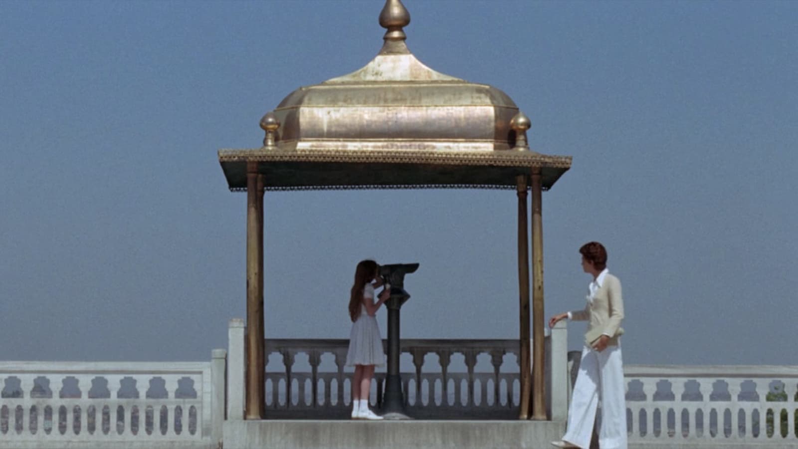 Footprints on the Moon Backdrop
