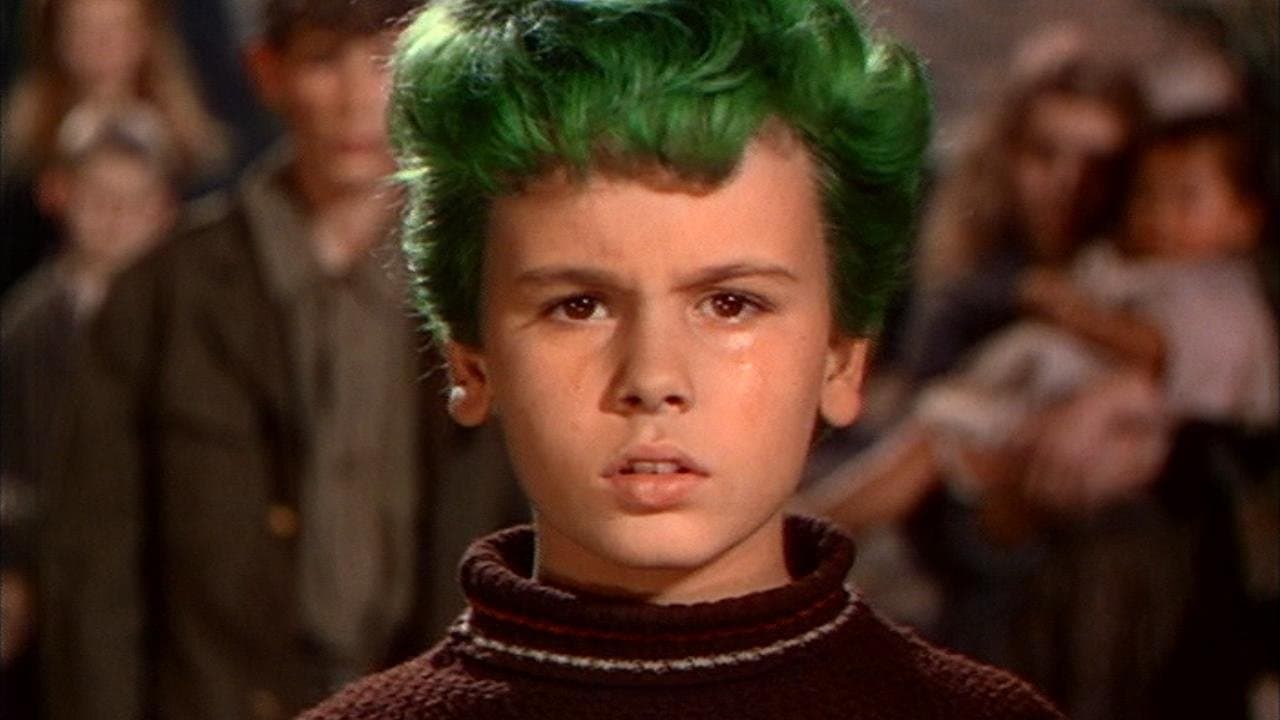 The Boy with Green Hair Backdrop