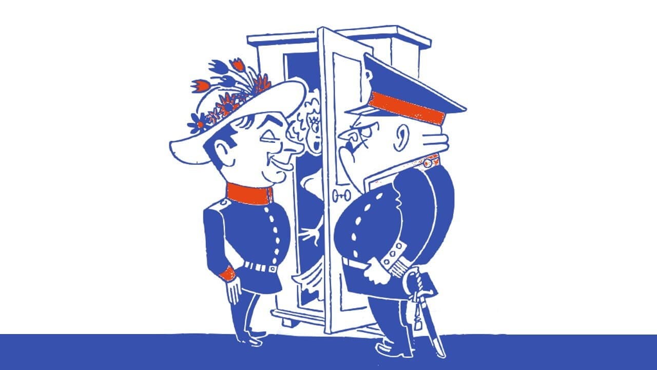 The World's Craziest Army Backdrop