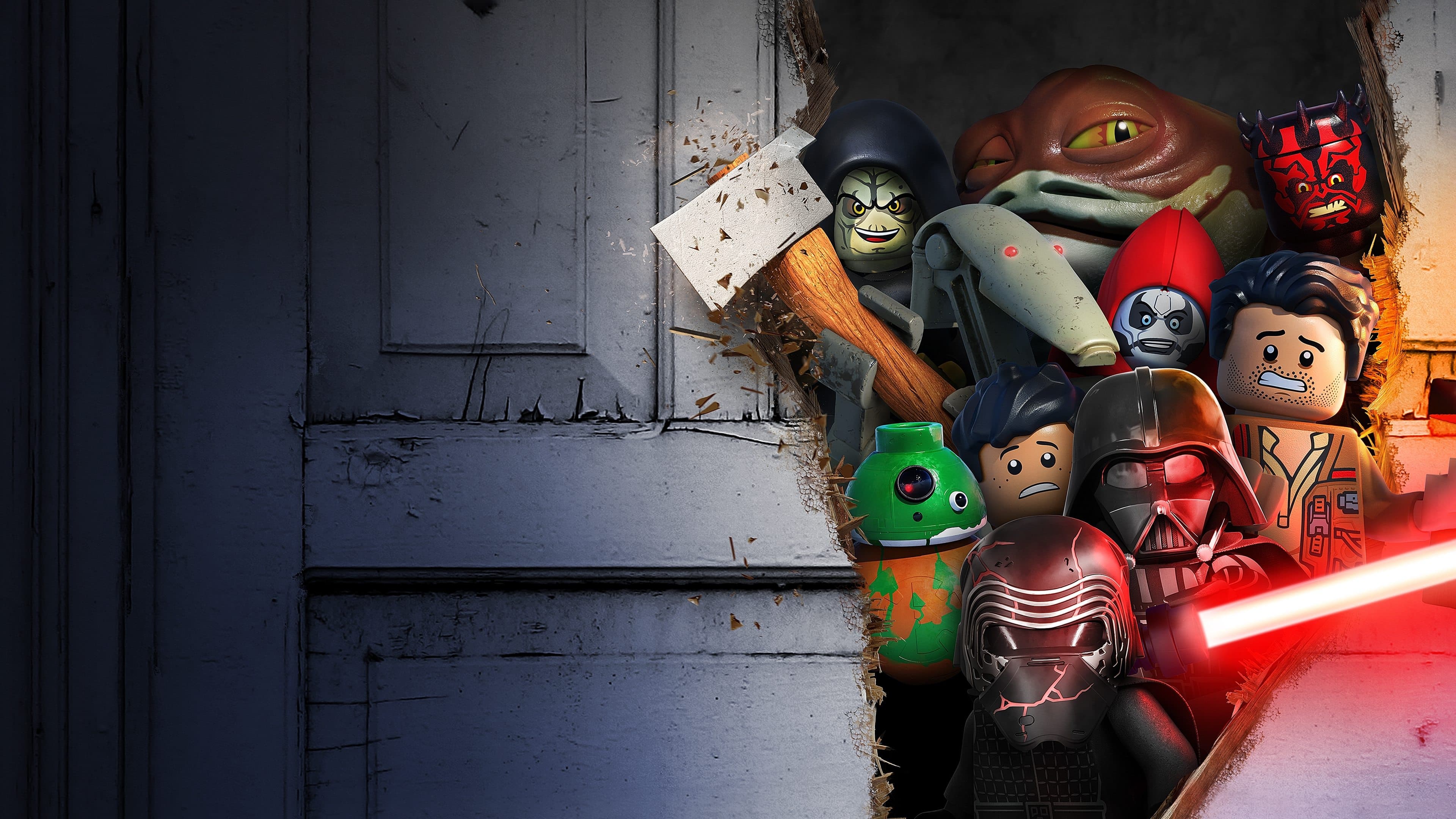 LEGO Star Wars Terrifying Tales Backdrop