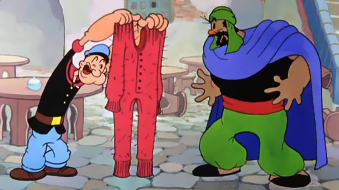 Popeye the Sailor Meets Ali Baba's Forty Thieves Backdrop