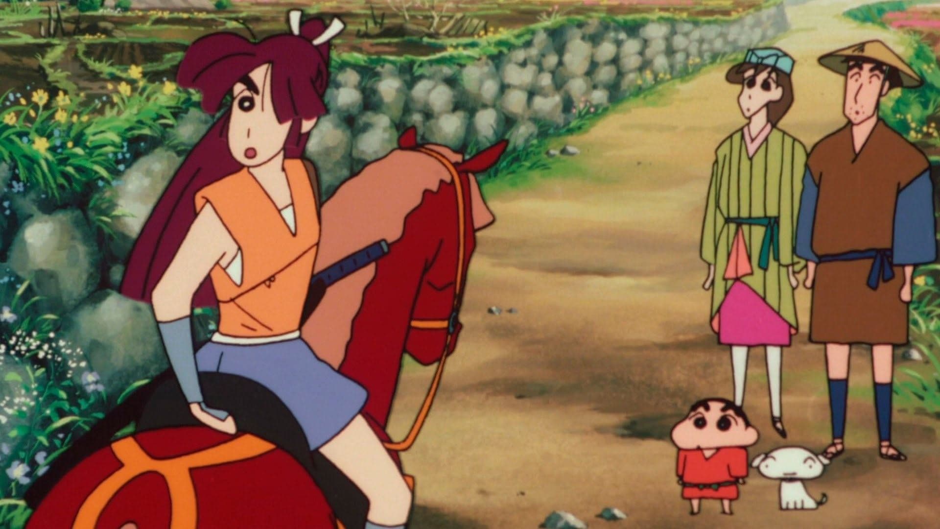 Crayon Shin-chan: Unkokusai's Ambition Backdrop