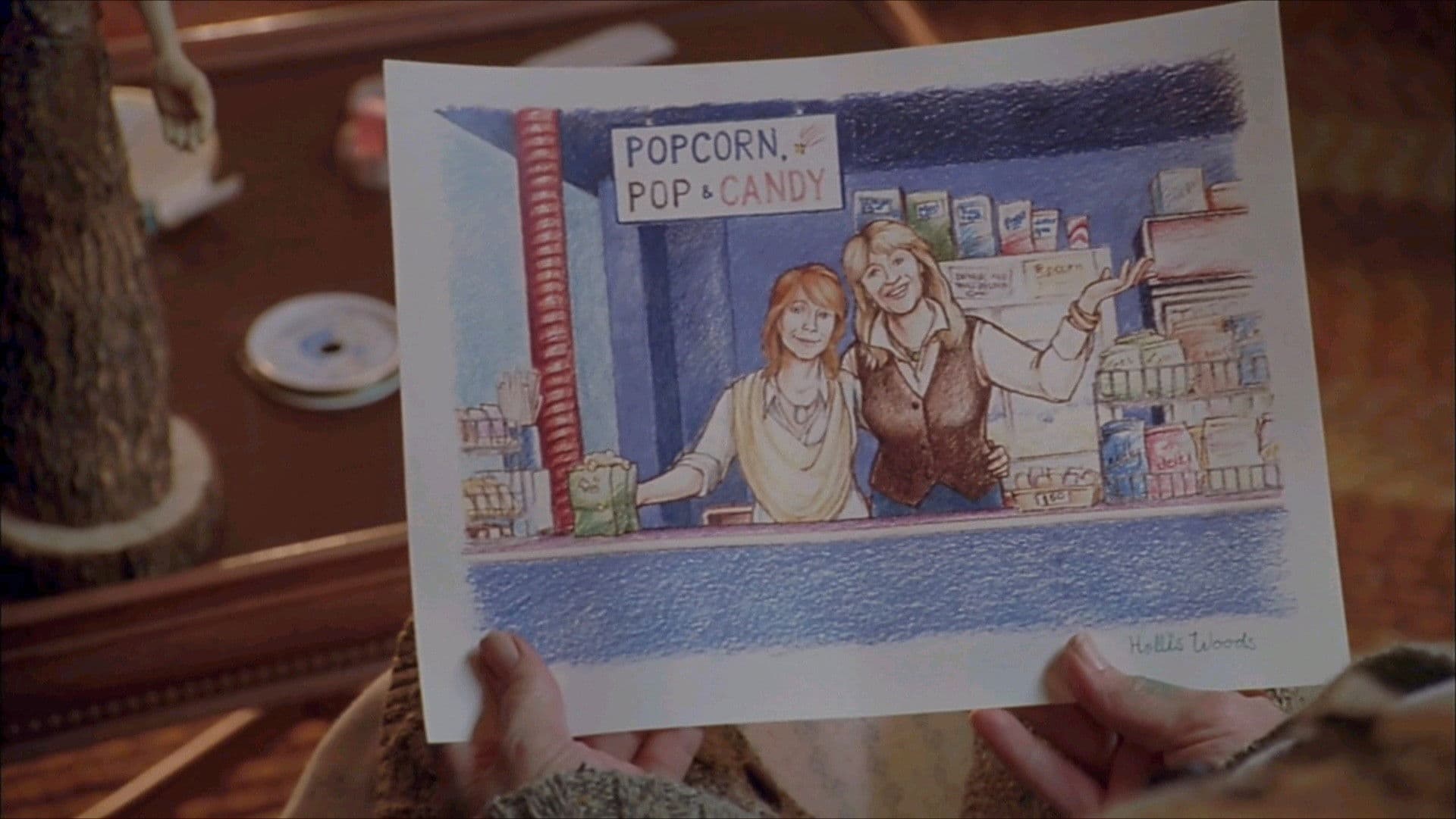 Pictures of Hollis Woods Backdrop