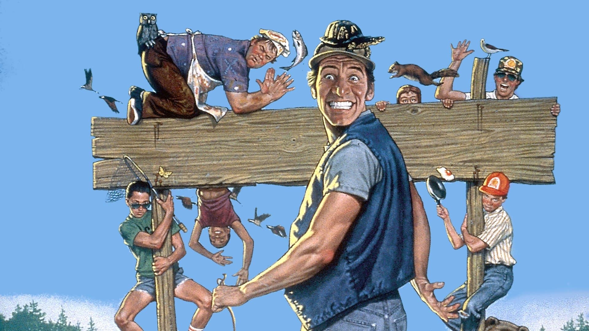 Ernest Goes to Camp Backdrop