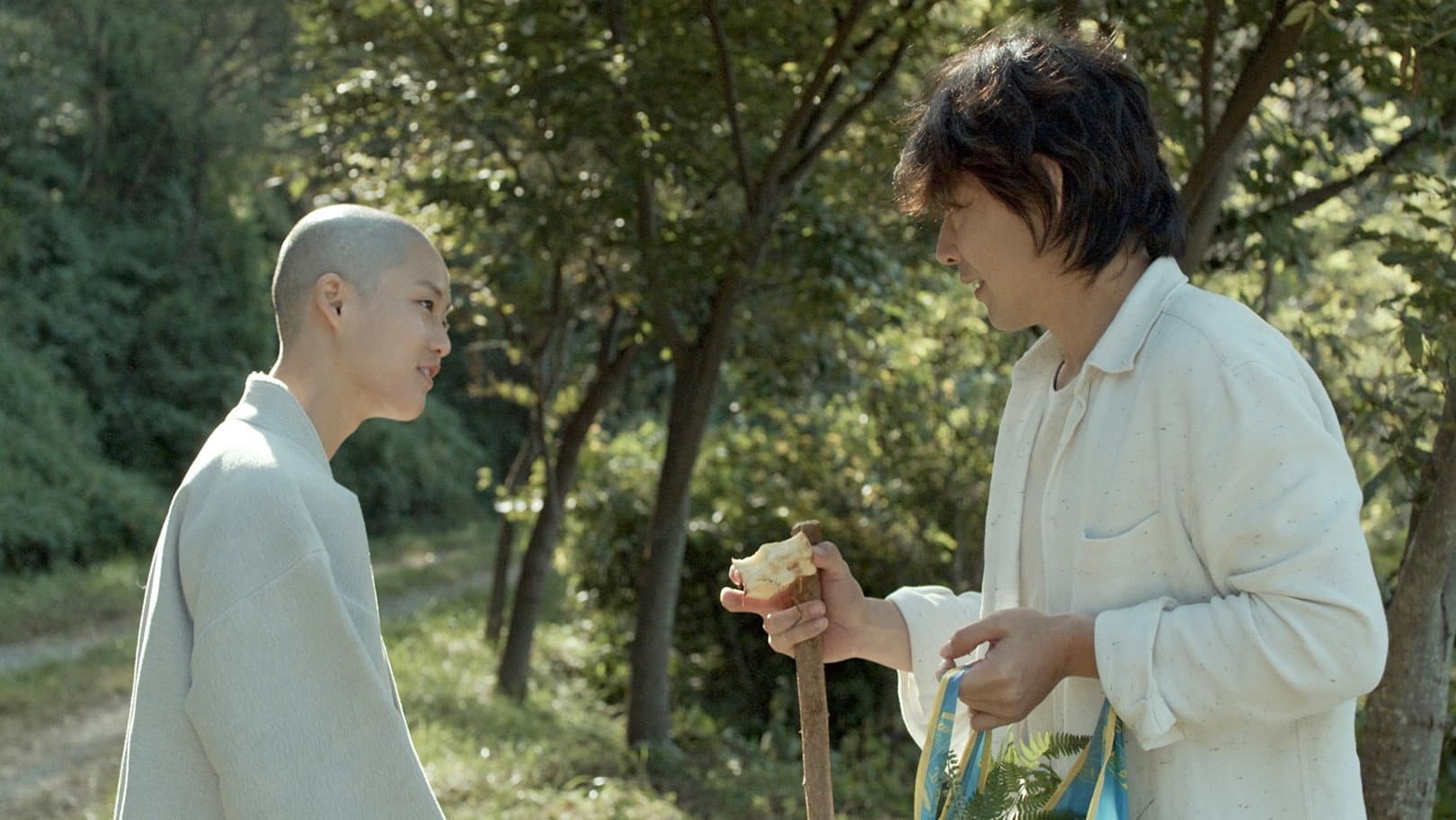 A Lonely Island in the Distant Sea Backdrop