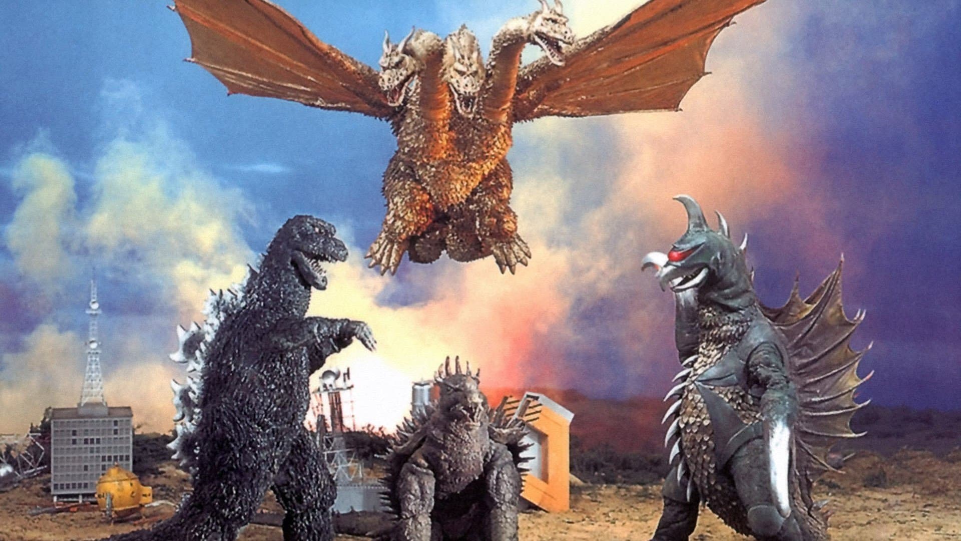 Godzilla vs. Gigan Backdrop