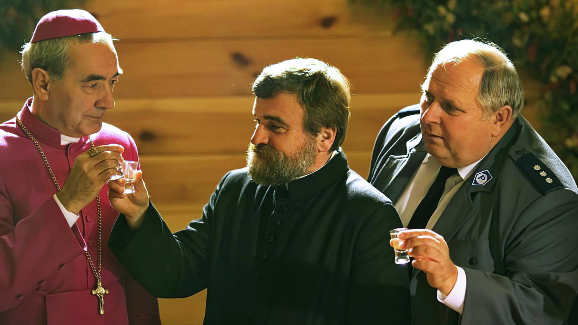 God's Little Village Backdrop