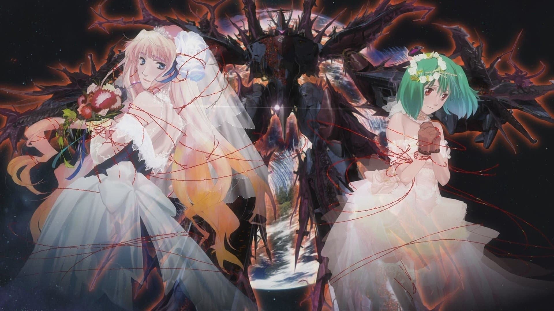 Macross Frontier: The False Songstress Backdrop