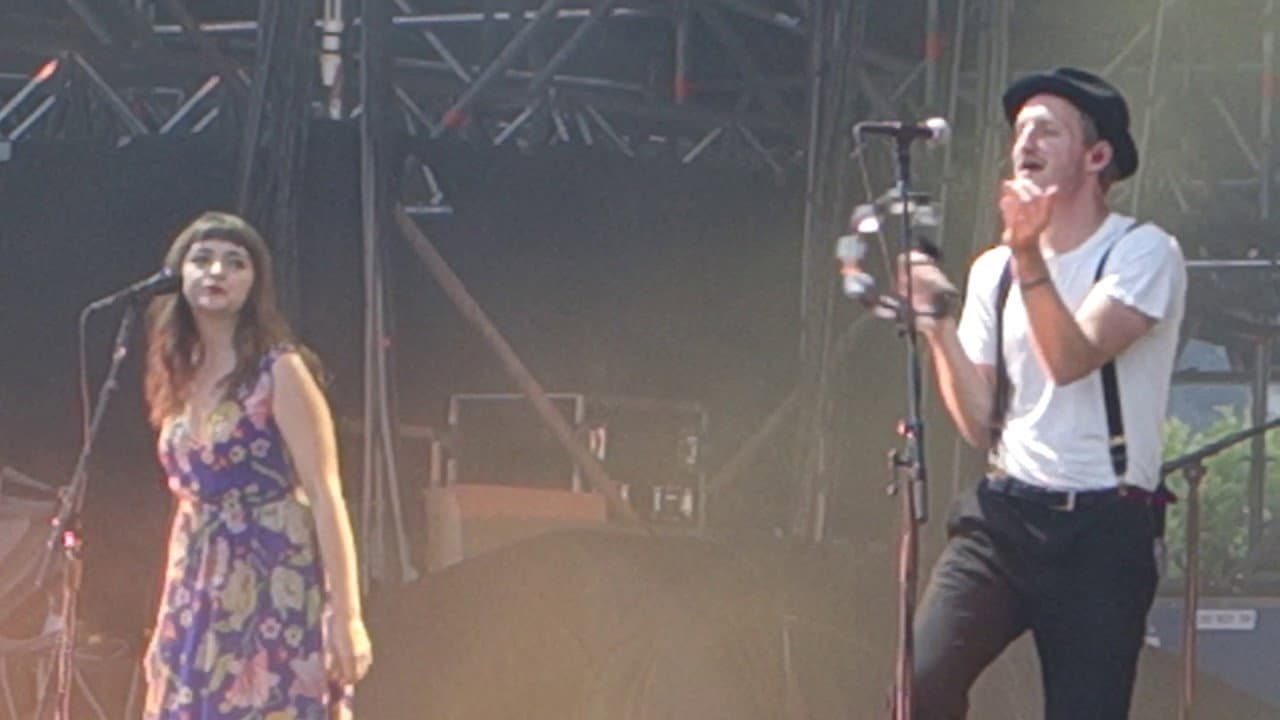 The Lumineers: Live at Musilac Festival Backdrop