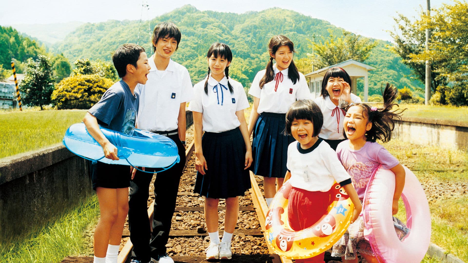 A Gentle Breeze in the Village Backdrop