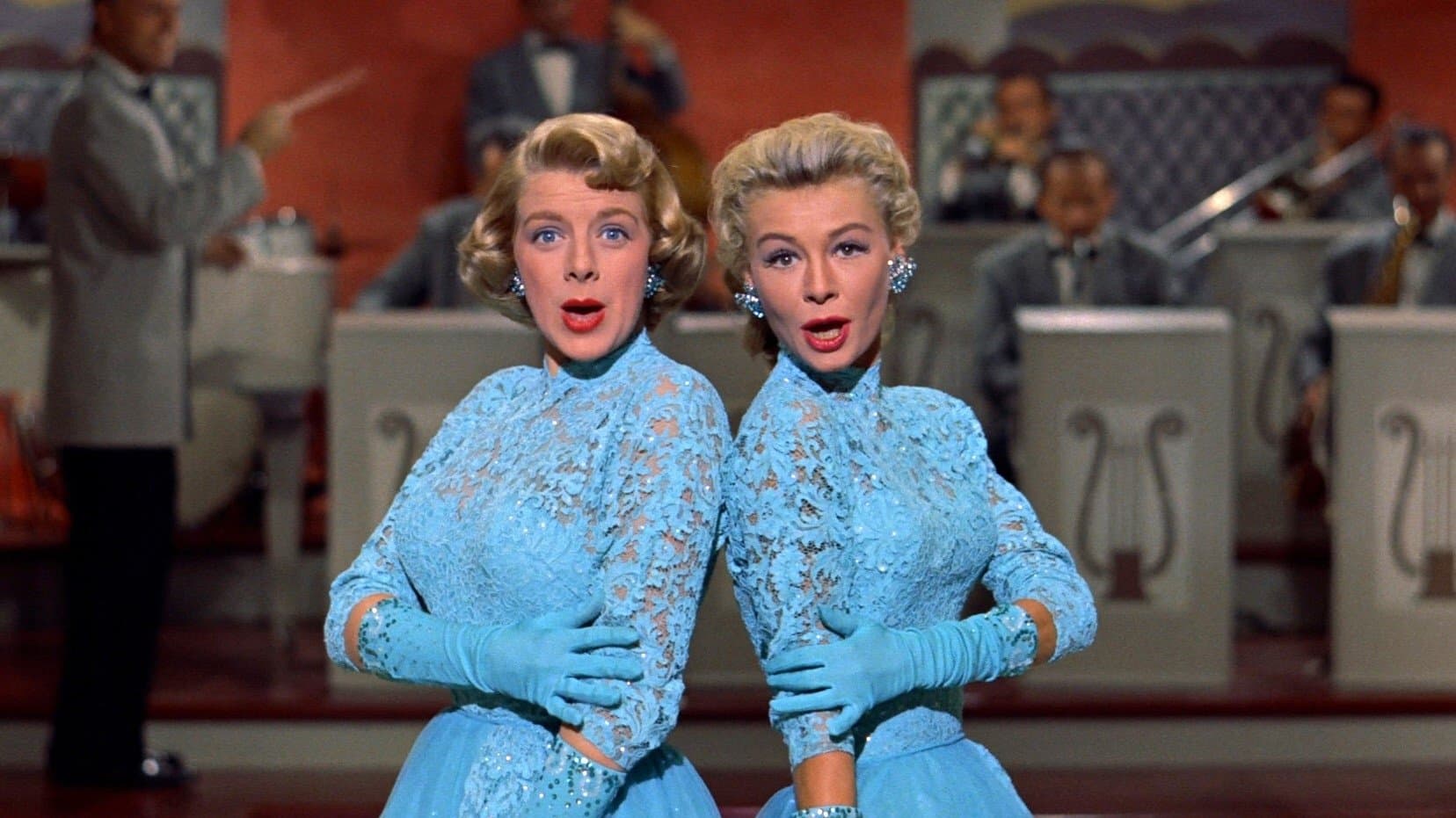 White Christmas Backdrop