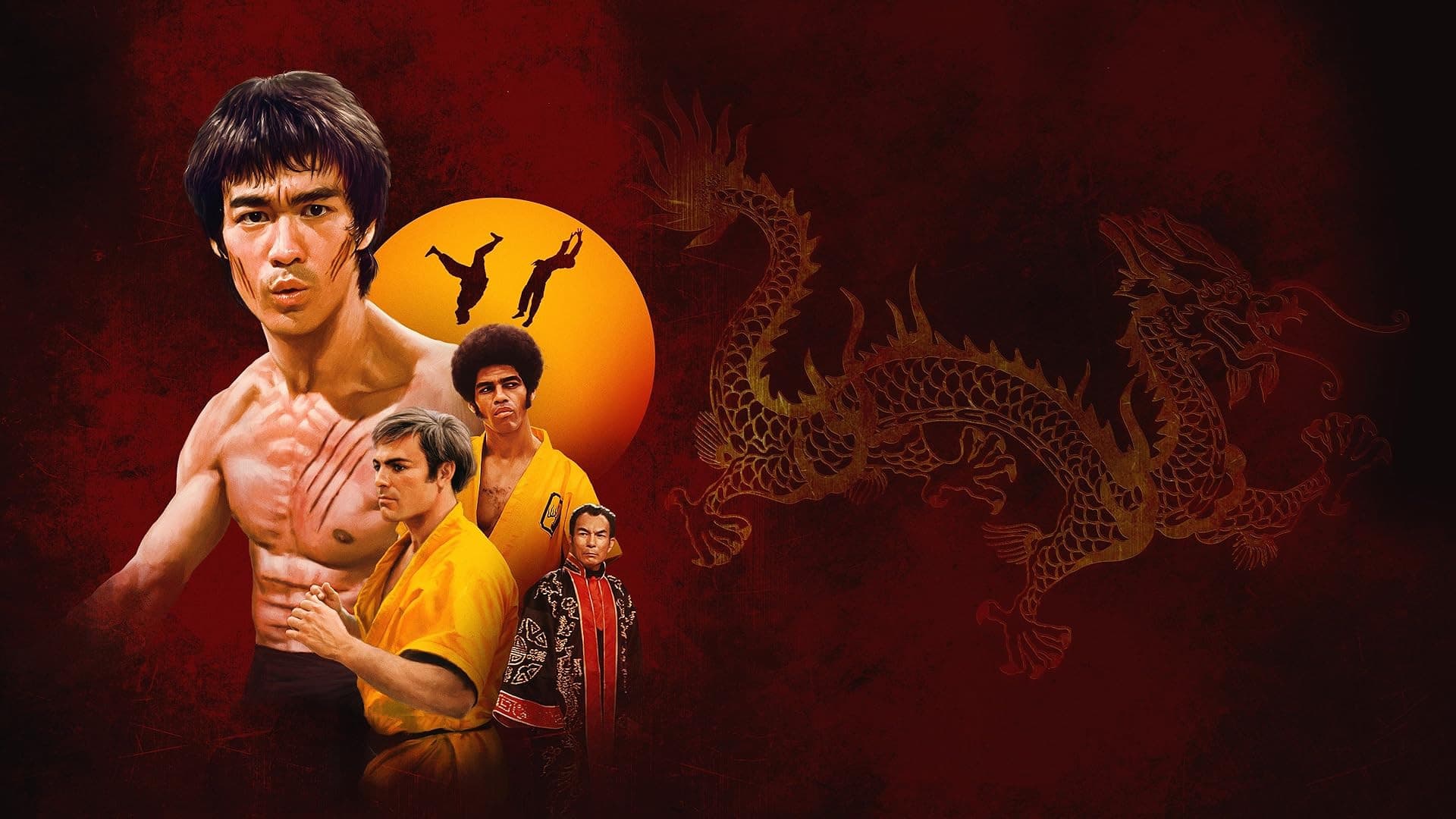 Enter the Dragon Backdrop