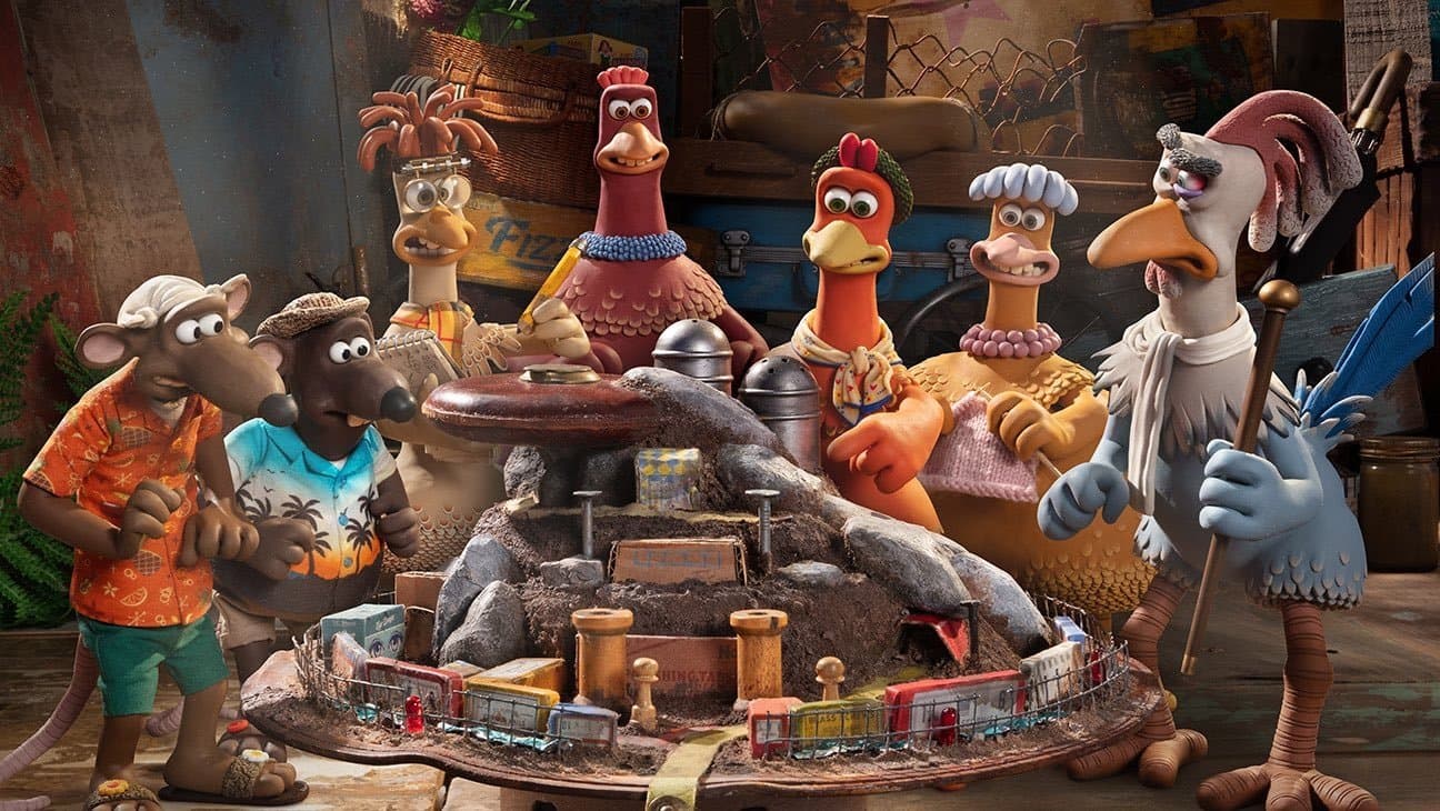 Chicken Run: Dawn of the Nugget Backdrop