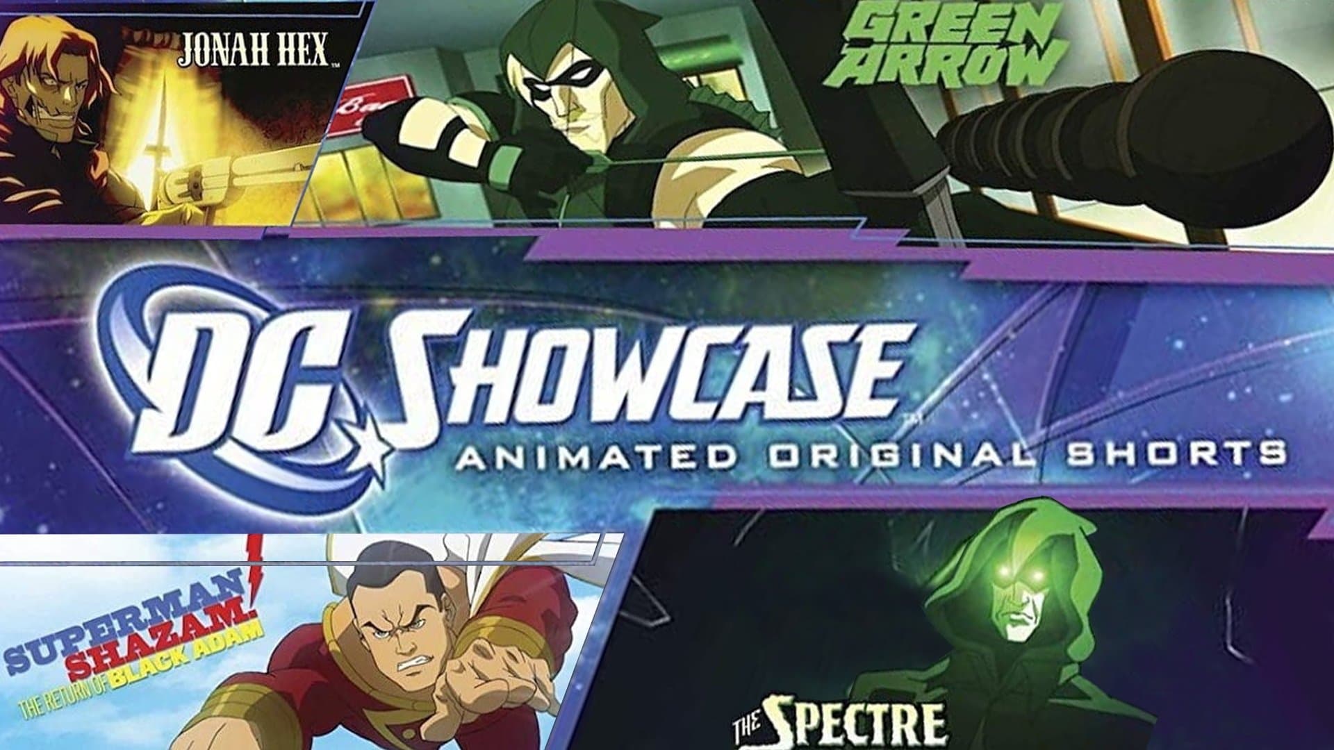 DC Showcase Original Shorts Collection Backdrop