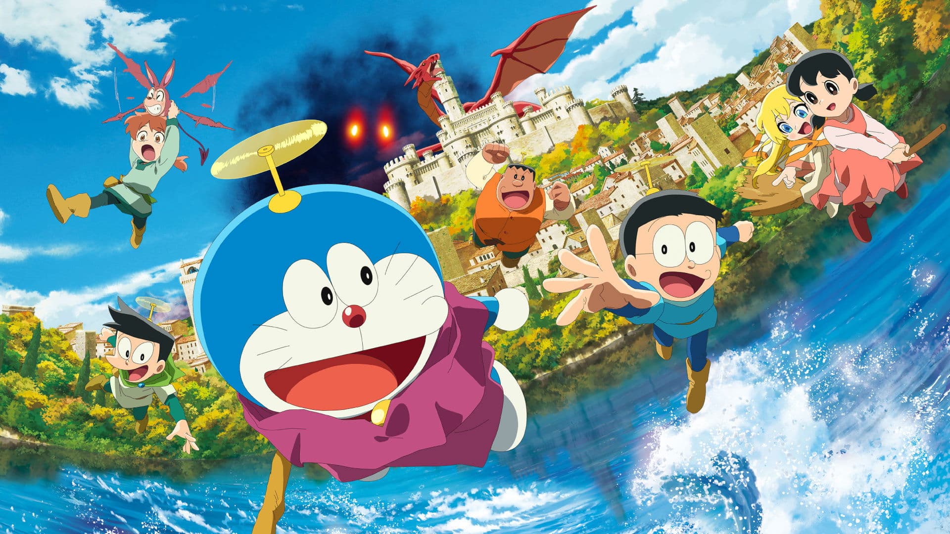 Doraemon the Movie: Nobita's Art World Tales Backdrop