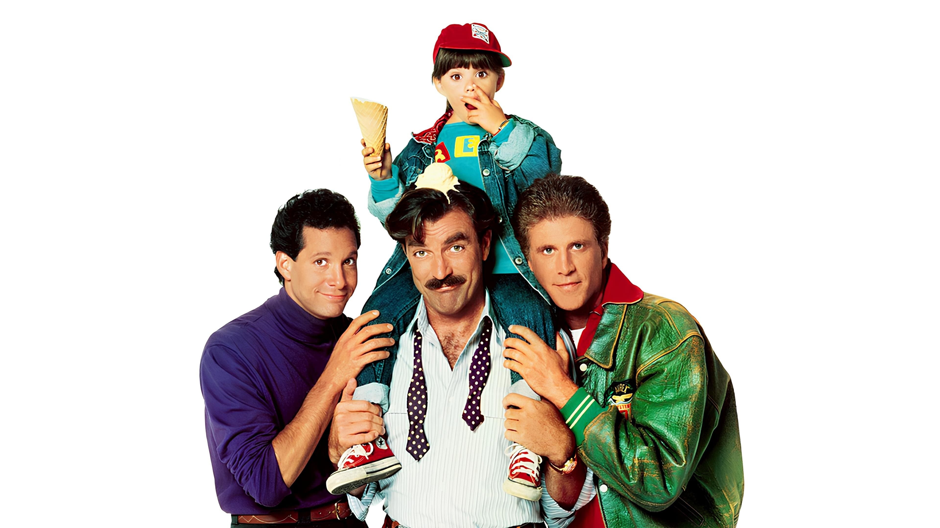 3 Men and a Little Lady Backdrop