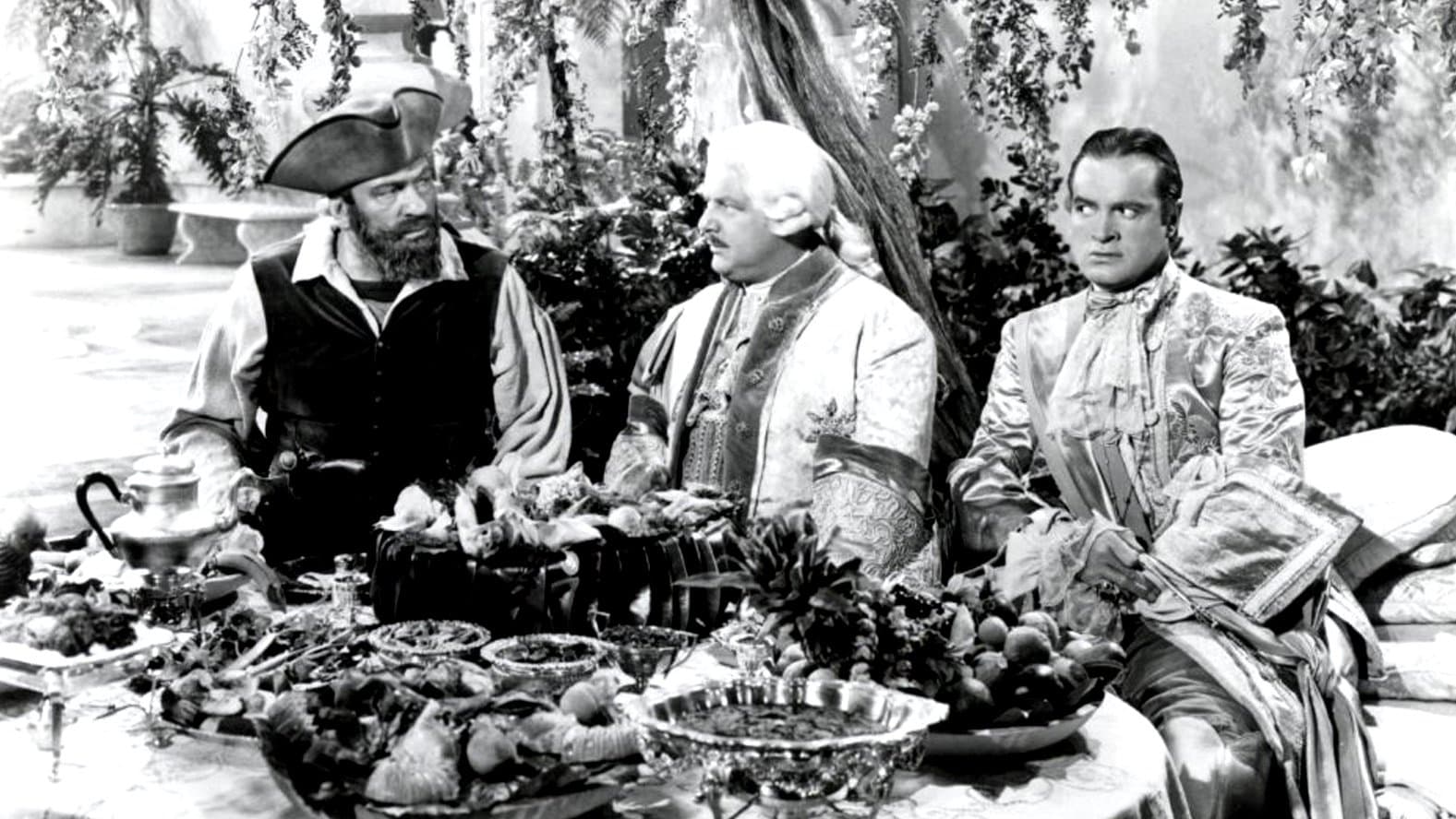 The Princess and the Pirate Backdrop