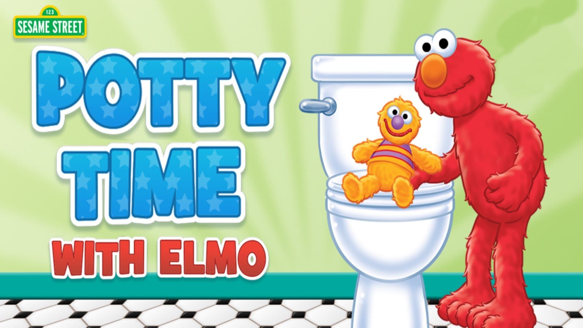 Sesame Street: Elmo's Potty Time Backdrop