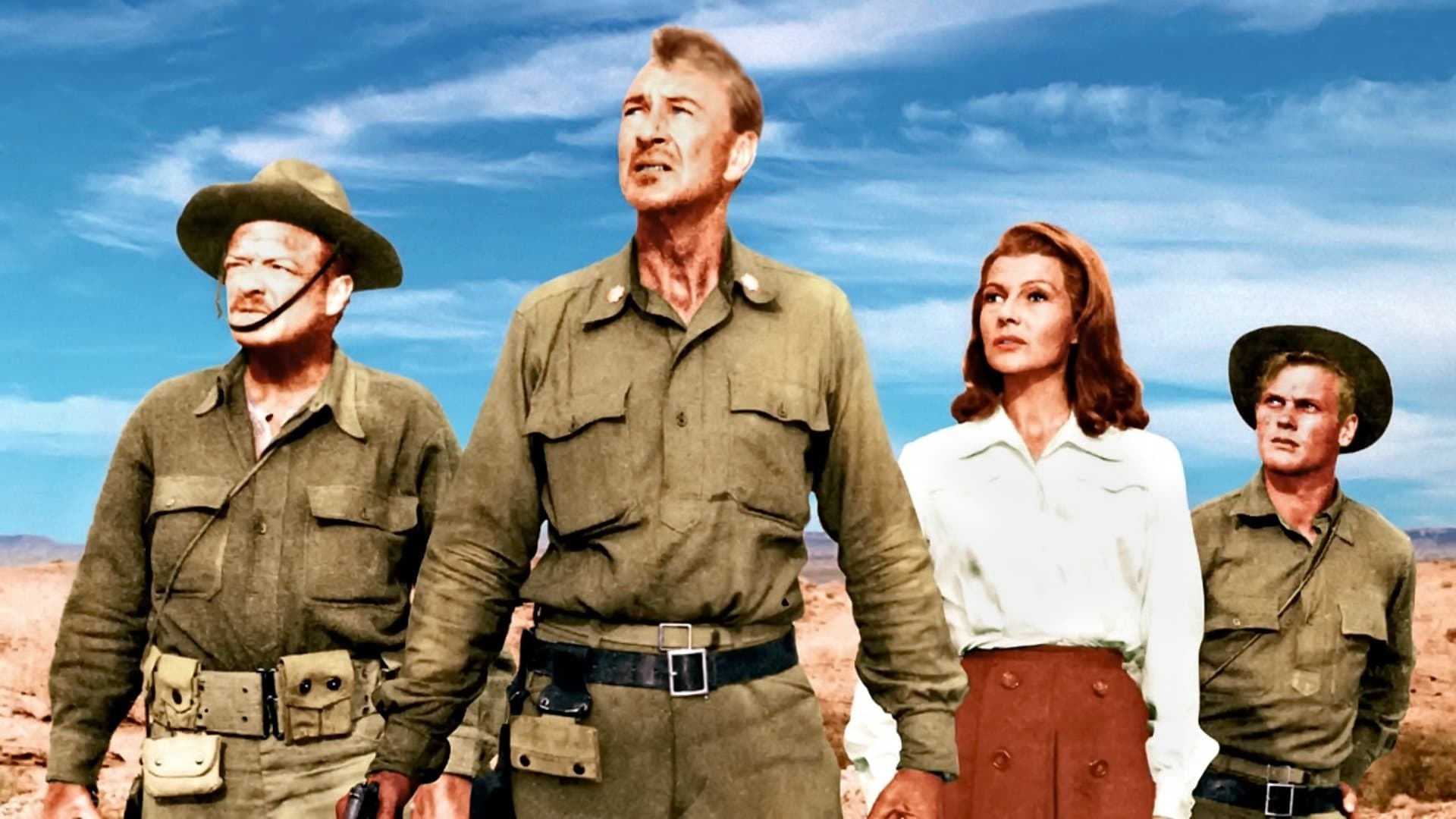 They Came to Cordura Backdrop