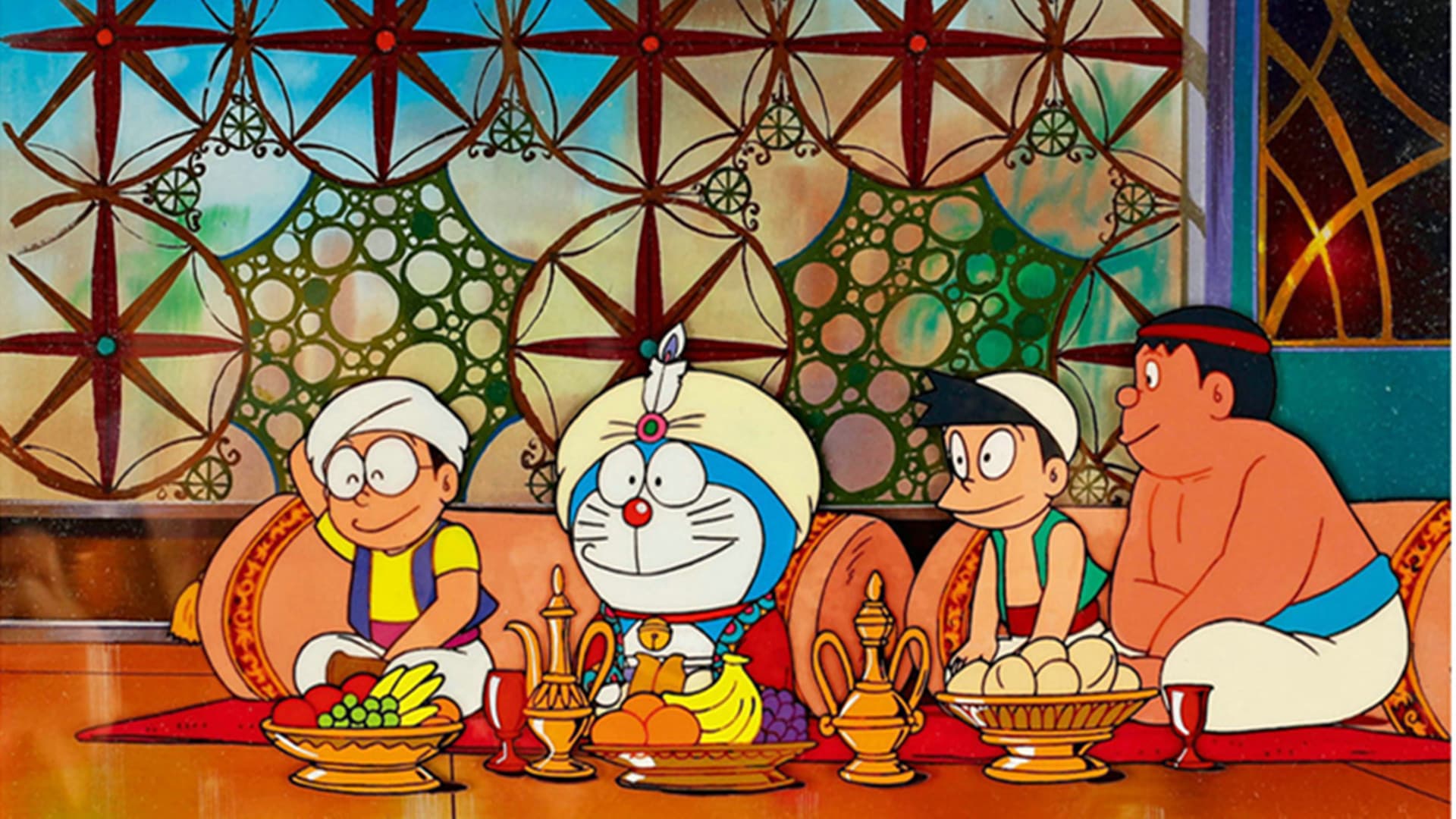 Doraemon: Nobita's Dorabian Nights Backdrop