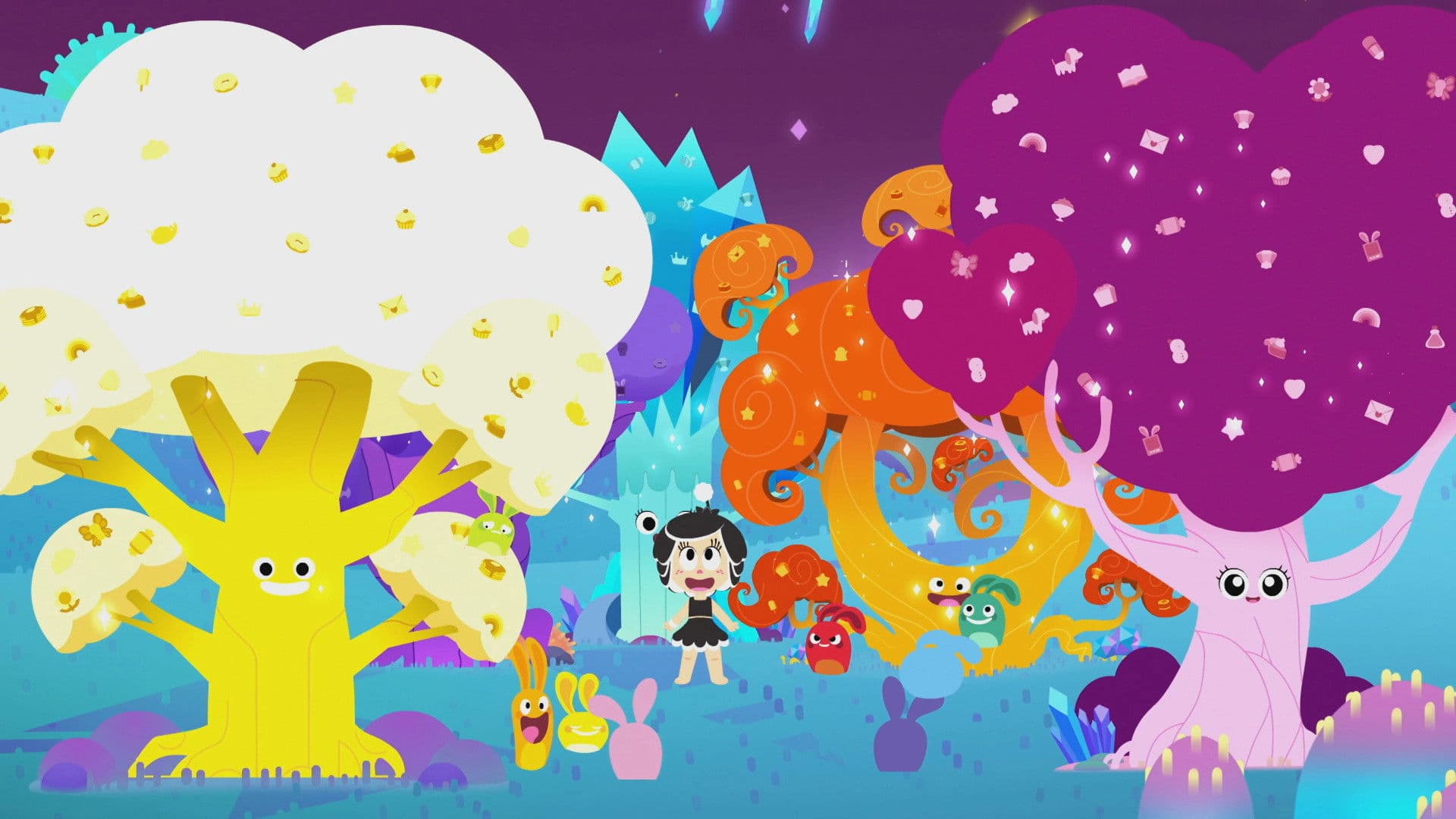 Hanazuki: Full of Treasures Backdrop