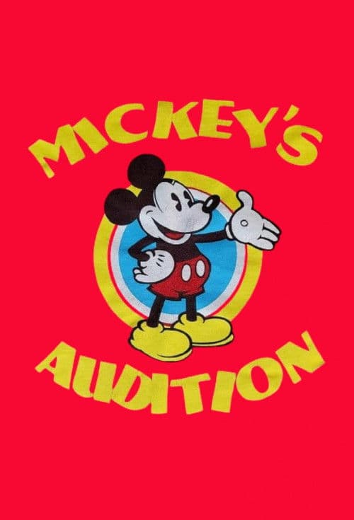 Mickey's Audition Poster