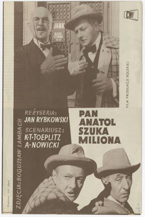 Pan Anatol szuka miliona Poster
