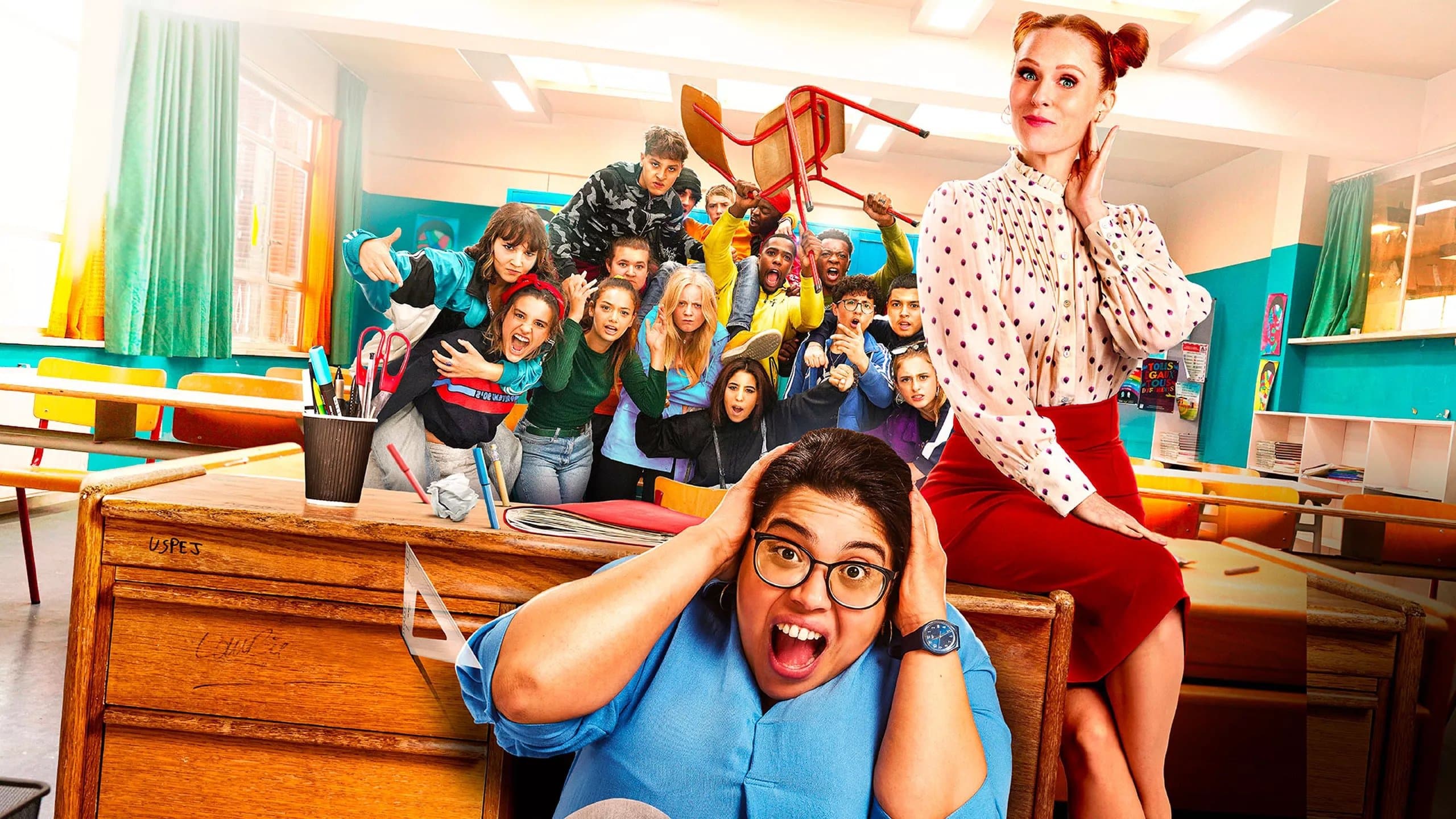 Two Much for the Job Backdrop