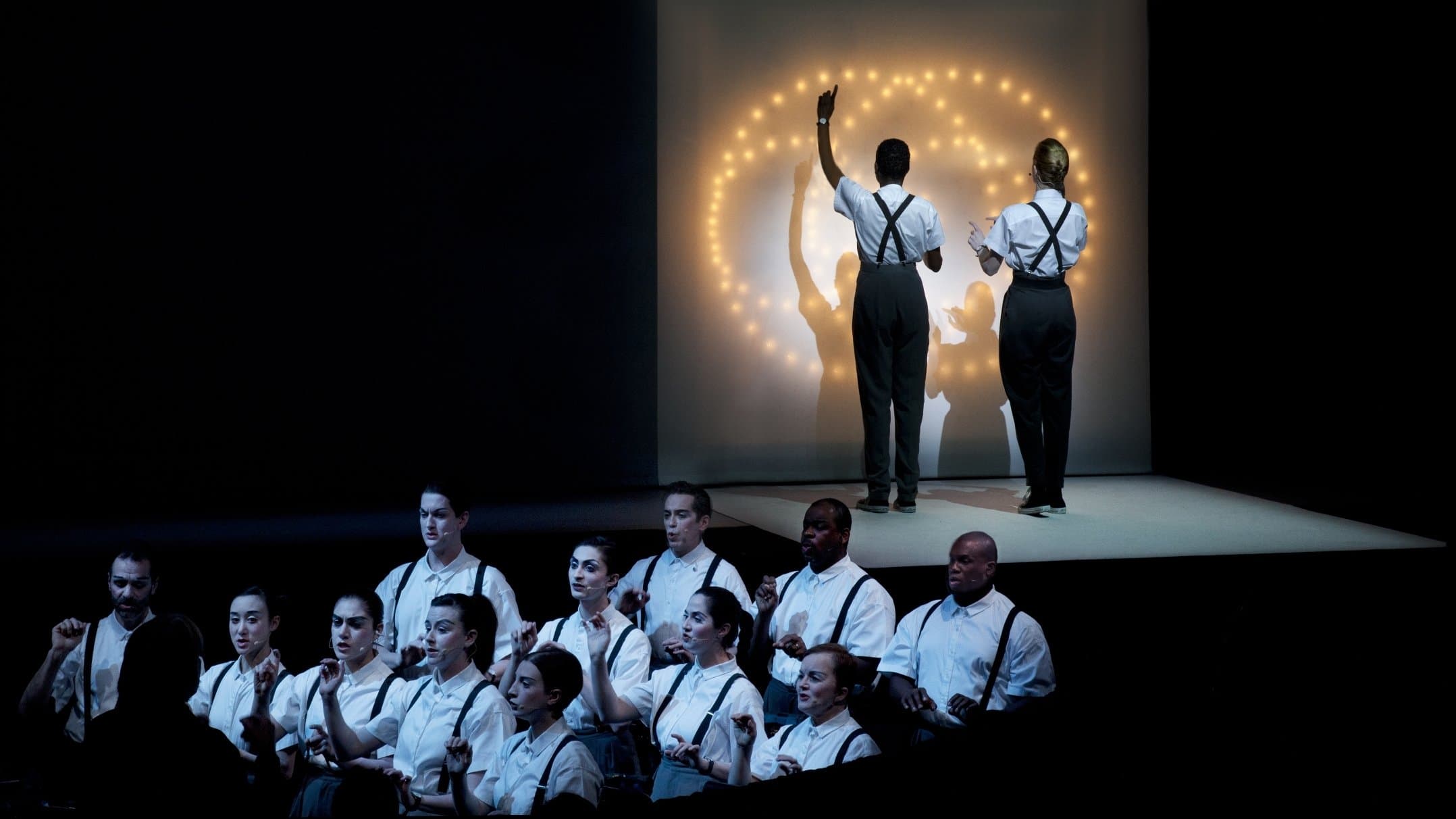 Einstein on the Beach Backdrop