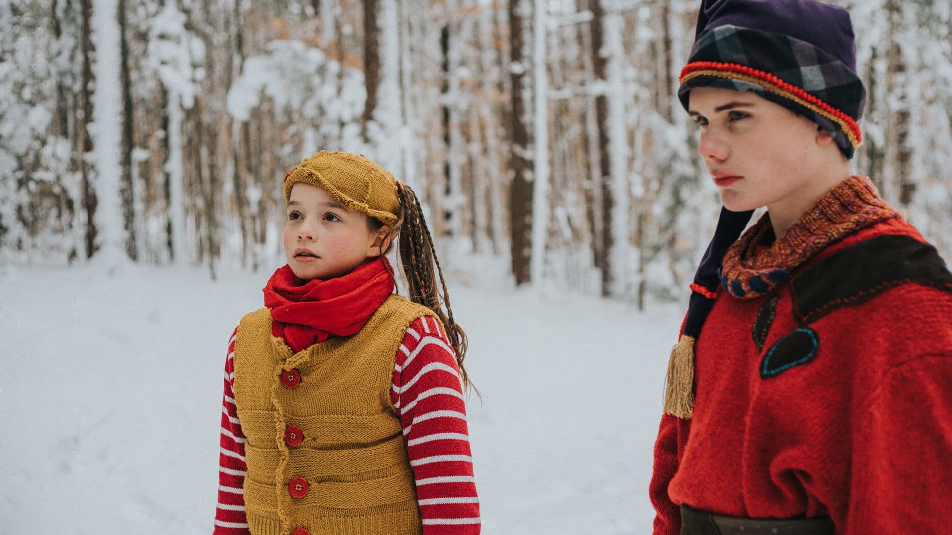 Santa's Castle Backdrop