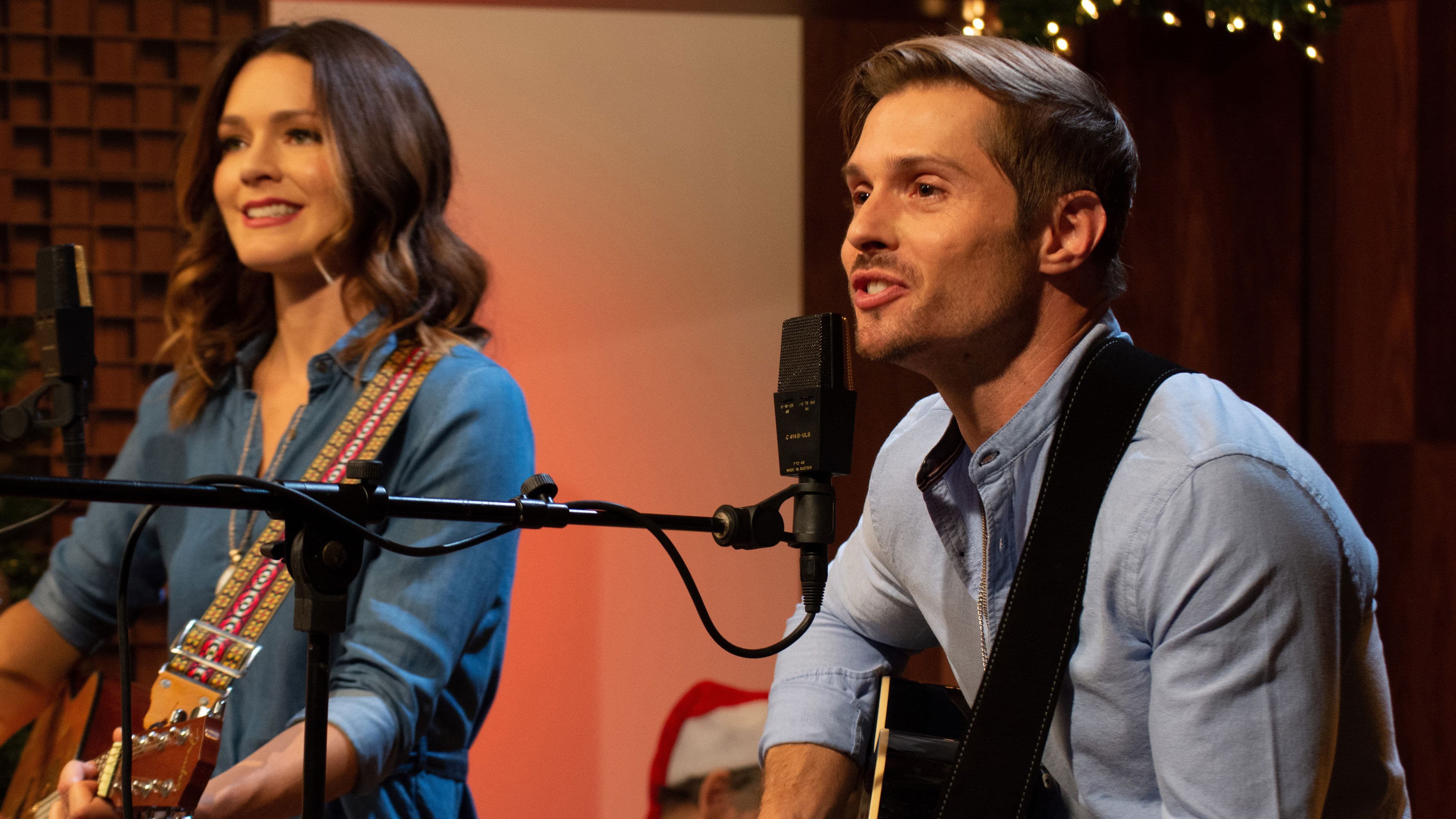 Country Christmas Album Backdrop