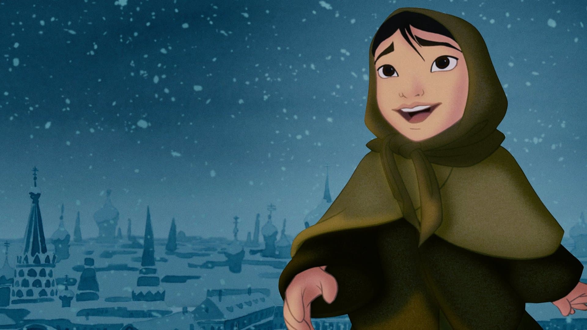 The Little Matchgirl Backdrop