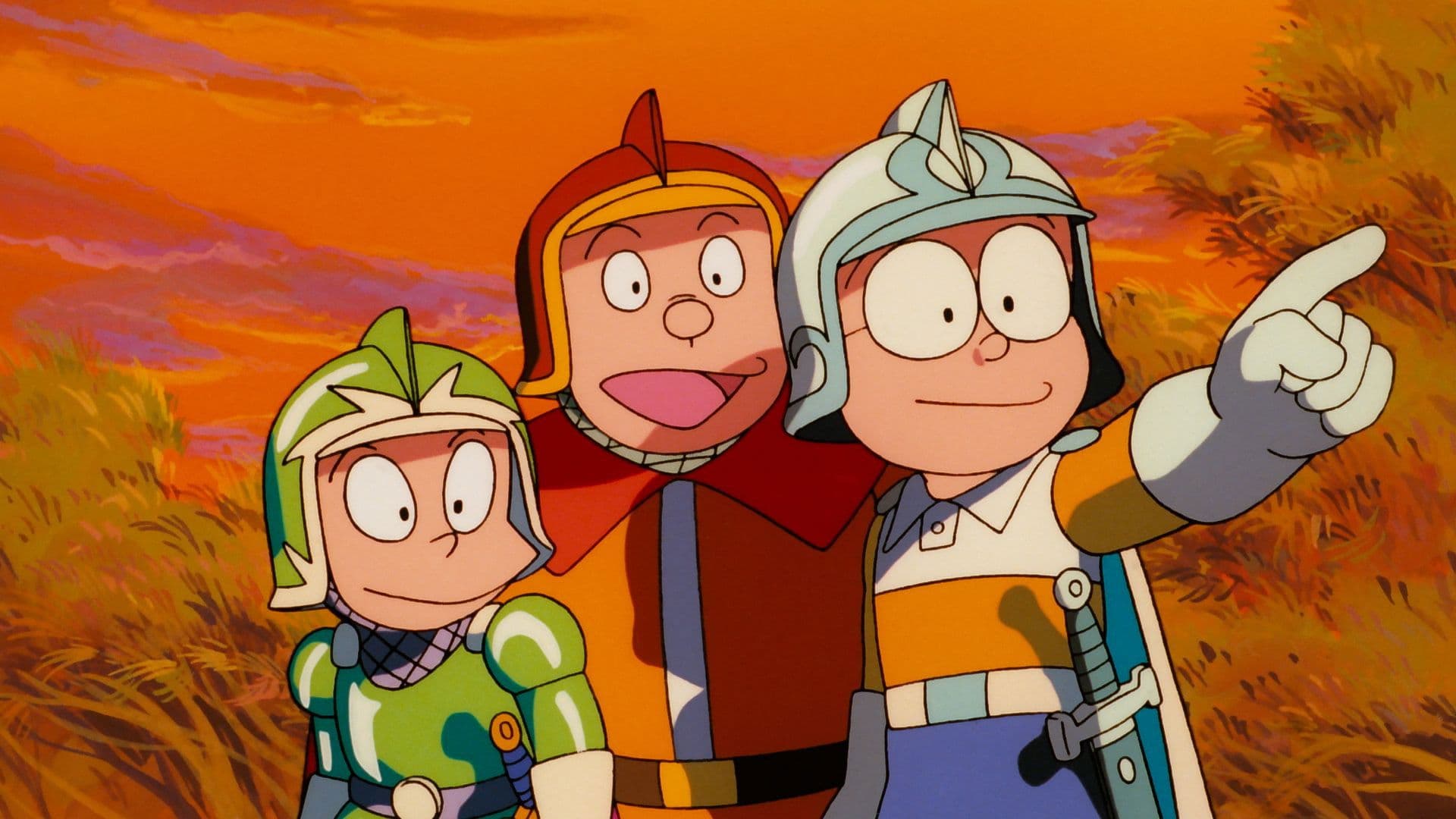 Doraemon: Nobita's Three Visionary Swordsmen Backdrop